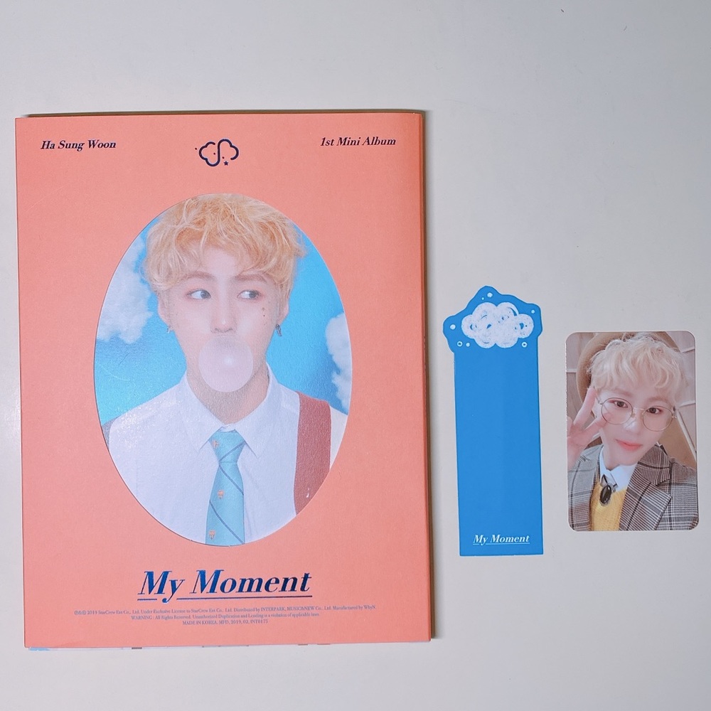 Ha Sung Woon 1st Mini Album My Moment Dream ver.